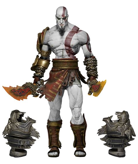 Kratos action figure - After a decade of bestselling God of War games, it is a new beginning for Kratos. Living as a man outside the shadow of the gods, he ventures into the brutal Norse wilds with his son Atreus, fighting to fulfill a deeply personal quest. This impressive 18" action figure features over 30 points of articulation and an incredibly detailed sculpt.